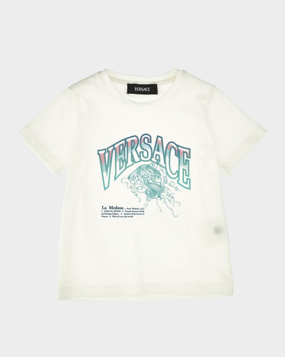 Boy's Graphic Varsity Logo-Print T-Shirt, Size 2-